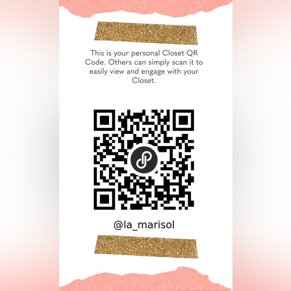 @la_marisol Closet QR Code - Picture 2 of 2